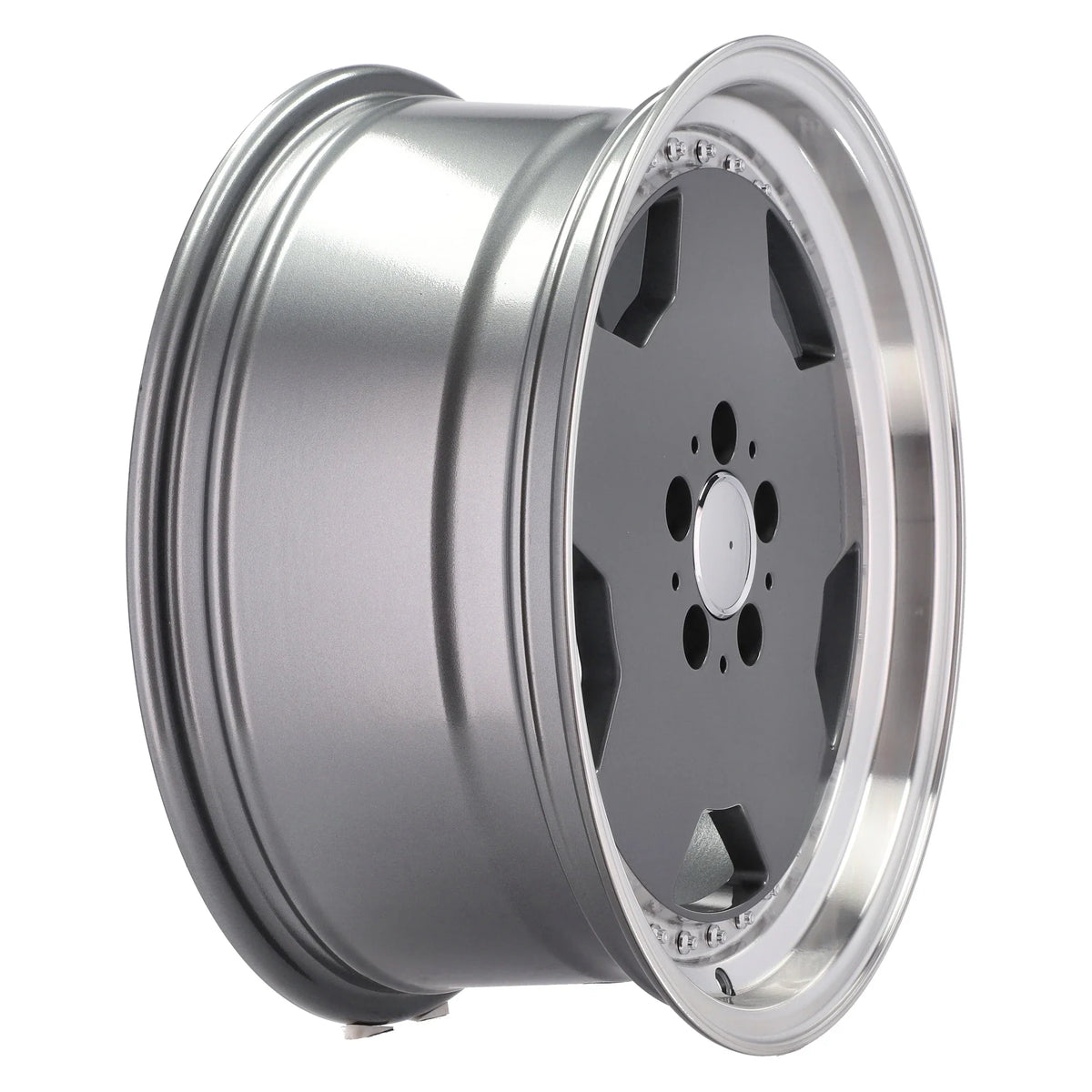 Alu kola pro Mercedes B5852 8x18 5x112 ET35 66.6 šedá – detail 4