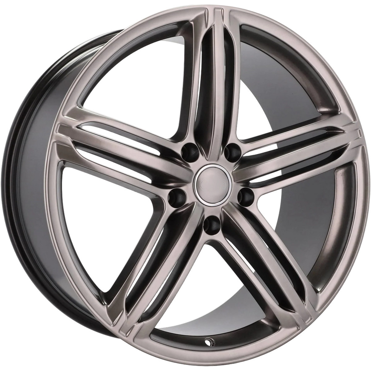 Alu kola pro Audi XF657 9.5x21 5x130 ET50 Hyper Black