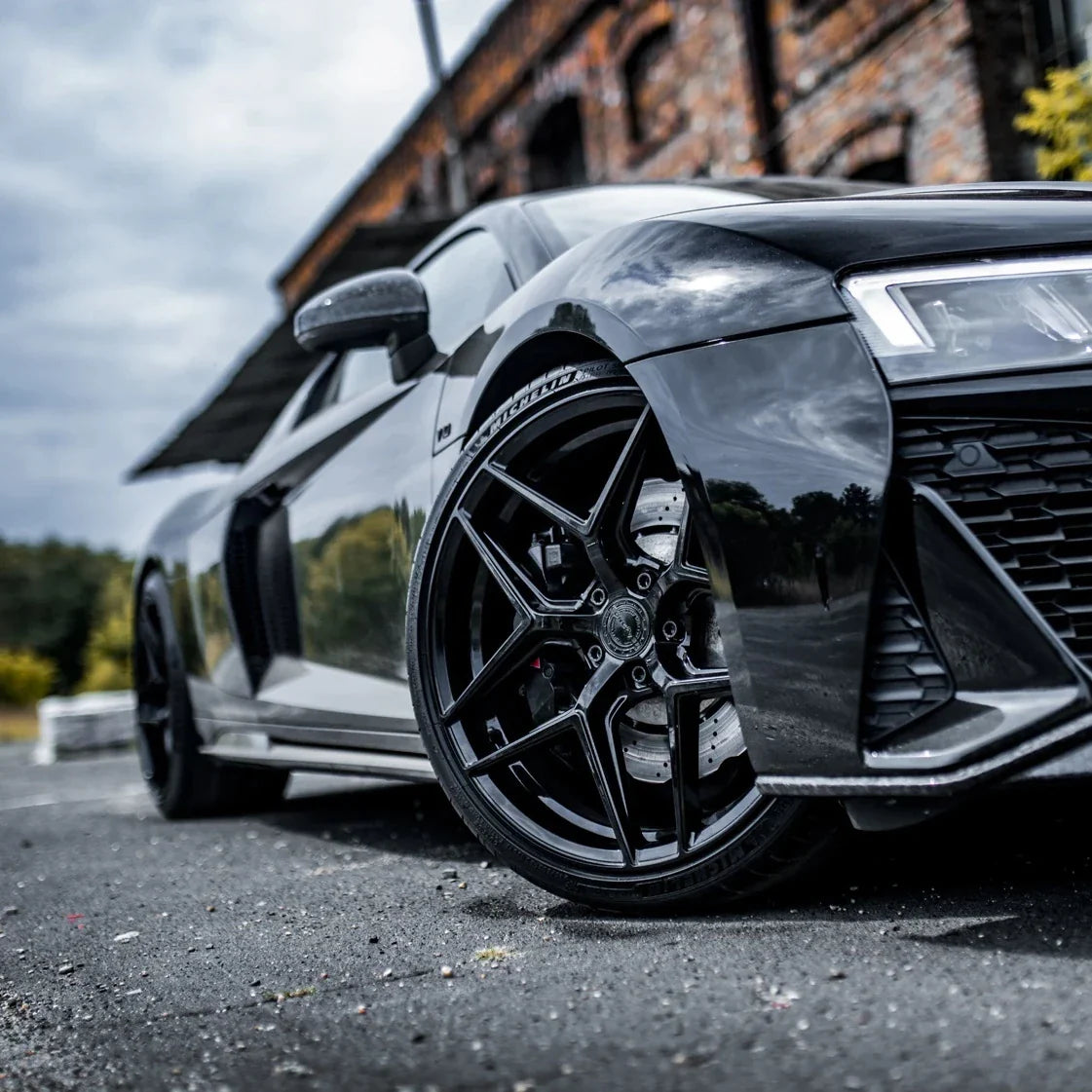 Ráfky na Audi R8 Concaver CVR2 Platinum Black