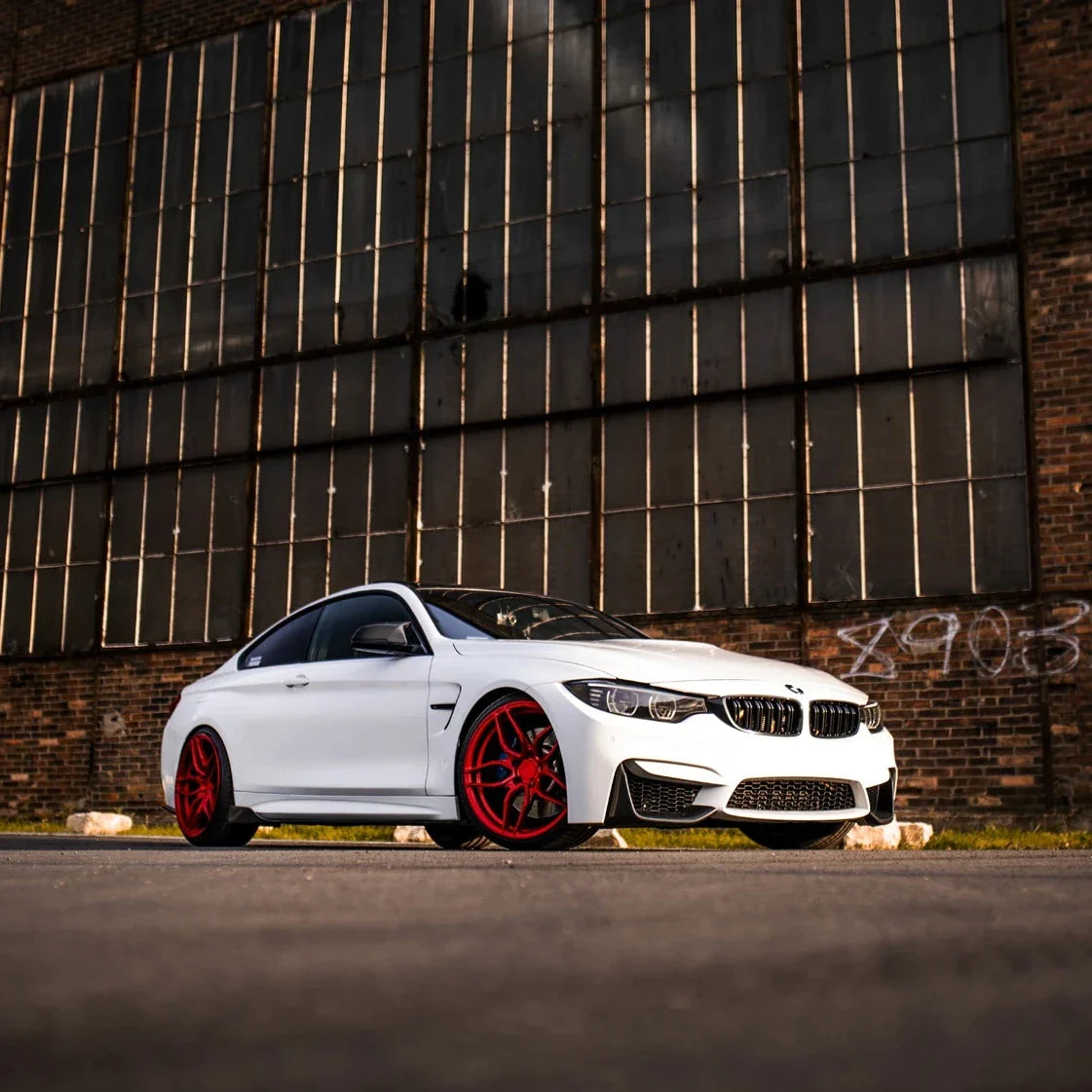 Ráfky na BMW 4 M4 Concaver CVR3 Matt Candy Apple Red