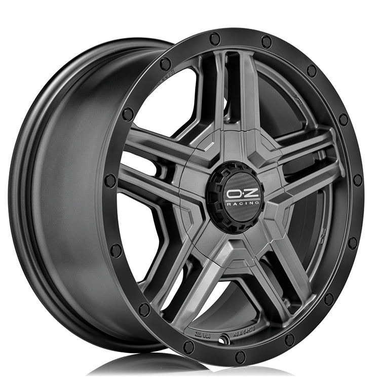 Alu kola OZ RALLY ADVENTURE 8x17 6x139.7 ET44 Matt Graphite / Black Lip