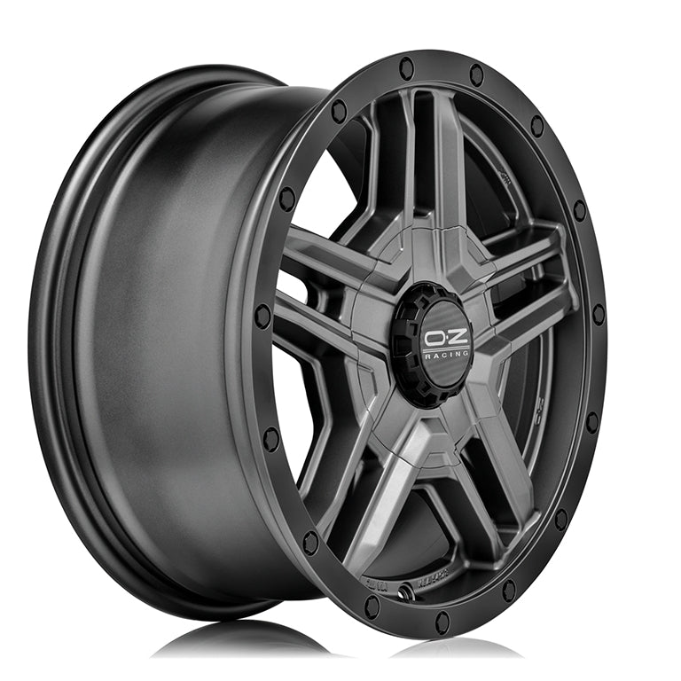 Alu kola OZ RALLY ADVENTURE 8x17 6x139.7 ET35 Matt Graphite / Black Lip | Wheelsup.cz