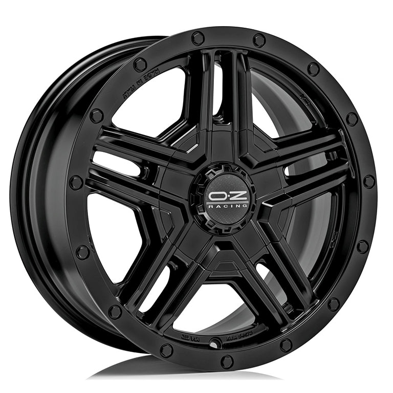 Alu kola OZ RALLY ADVENTURE 8x17 6x139.7 ET35 Matt Black | Wheelsup.cz