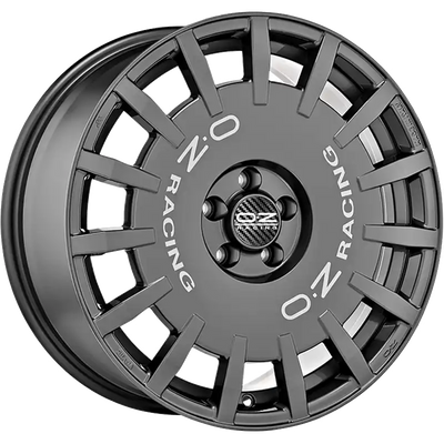 Alu kola OZ RALLY RACING 7x17 5x114.3 ET45 Dark Graphite Silver Lettering | Wheelsup.cz