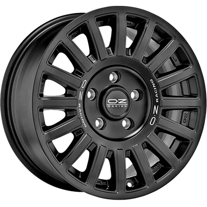 Alu kola OZ RALLY RAID 8.5x18 6x139.7 ET0 Matt Black Silver Lettering