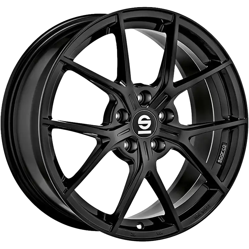 Alu kola SPARCO PODIO 8x18 5x120 ET45 Gloss Black | Wheelsup.cz
