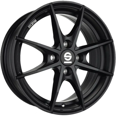 Alu kola SPARCO TROFEO 4 6.5x16 4x108 ET42 Matt Black | Wheelsup.cz