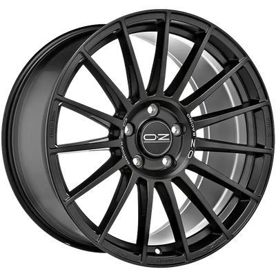 Alu kola OZ SUPERTURISMO DAKAR 8.5x20 5x112 ET20 Matt Black Silver Lettering | Wheelsup.cz