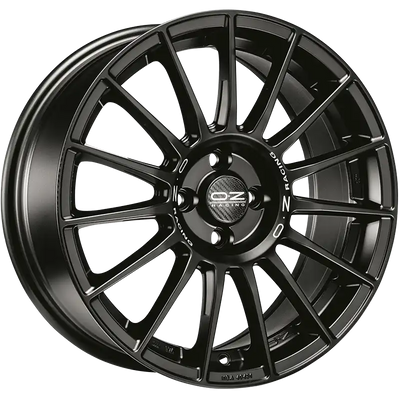 Alu kola OZ SUPERTURISMO LM 8.5x19 5x108 ET45 Matt Black Silver Lettering | Wheelsup.cz