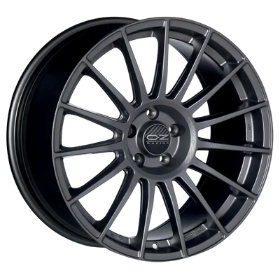 Alu kola OZ SUPERTURISMO LM 8x18 5x114.3 ET45 Matt Graphite Silver Lettering | Wheelsup.cz