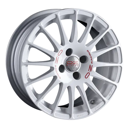 Alu kola OZ SUPERTURISMO WRC 8x17 5x100 ET35 Race White Red Lettering