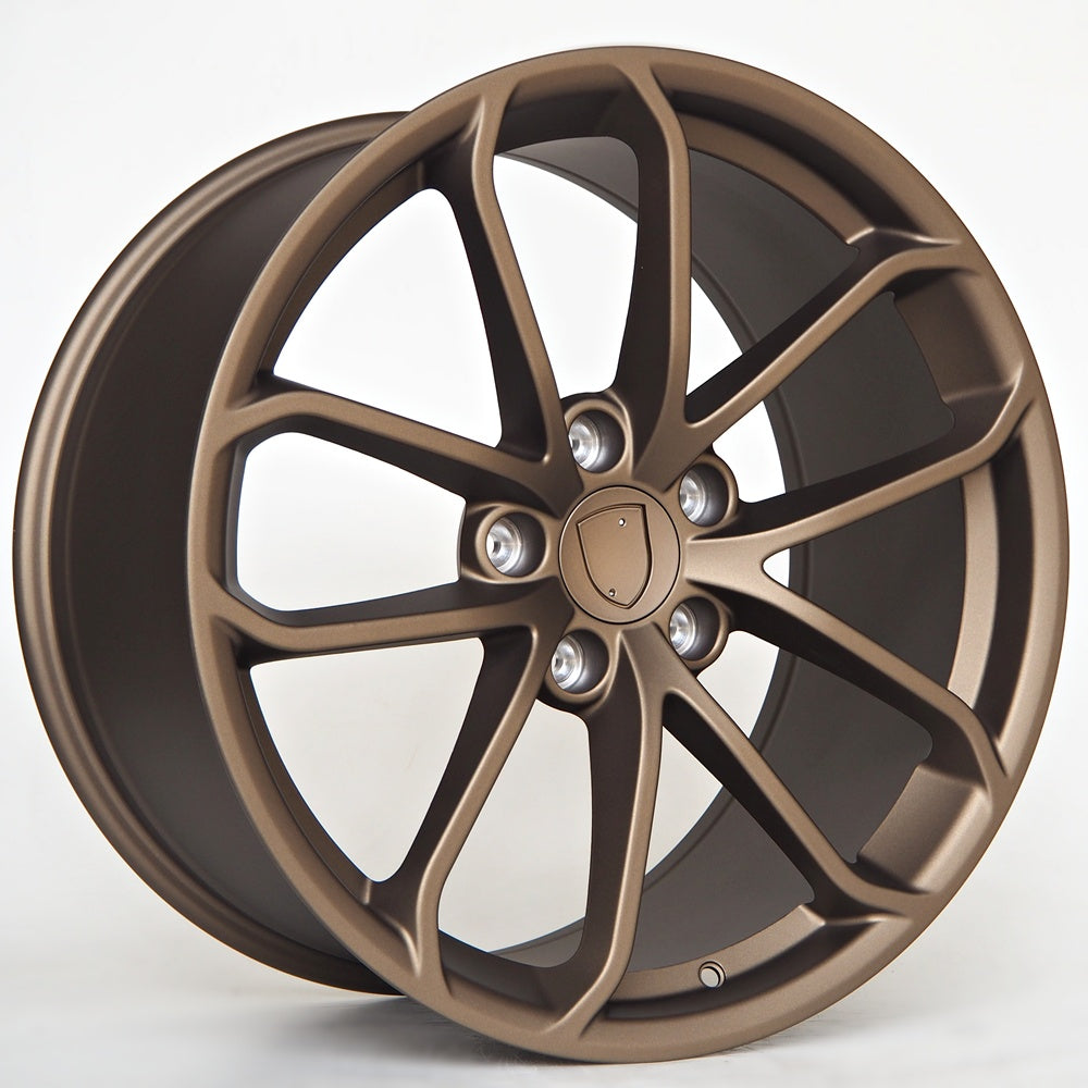 Alu kola pro Porsche Tosca 10x20 5x130 ET45 71,56 Matt Bronze | Wheelsup.cz