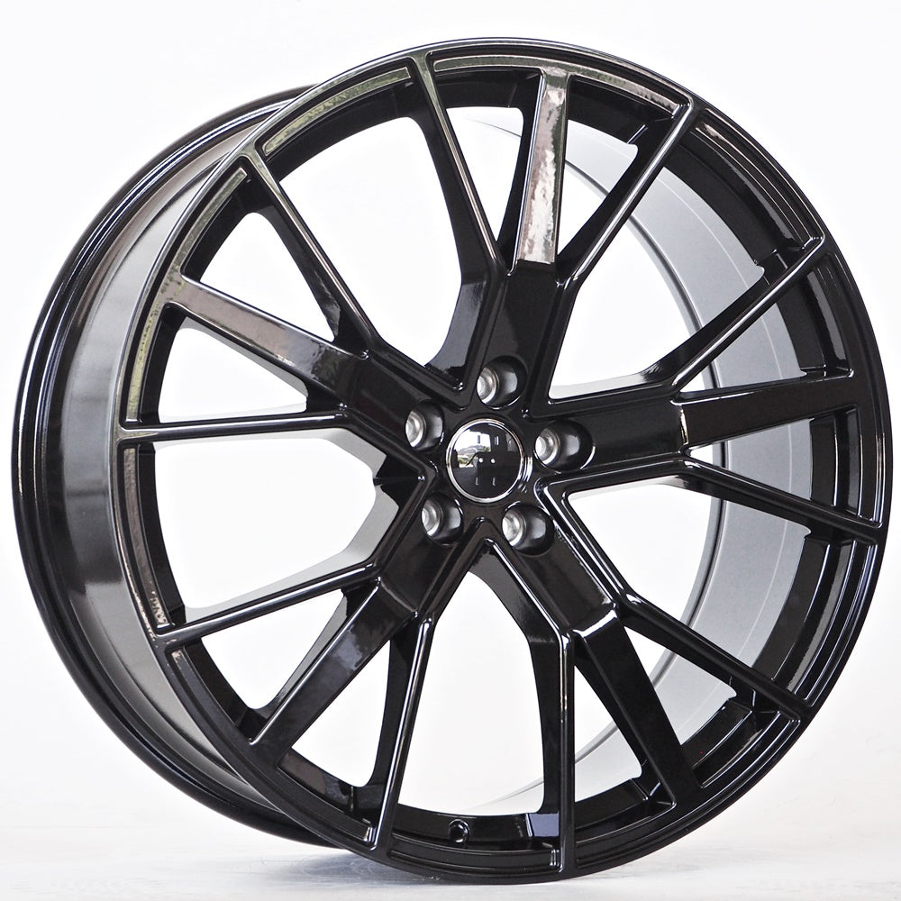 Alu kola pro Audi Trend 9,5x22 5x112 ET26 66,45 Gloss Black