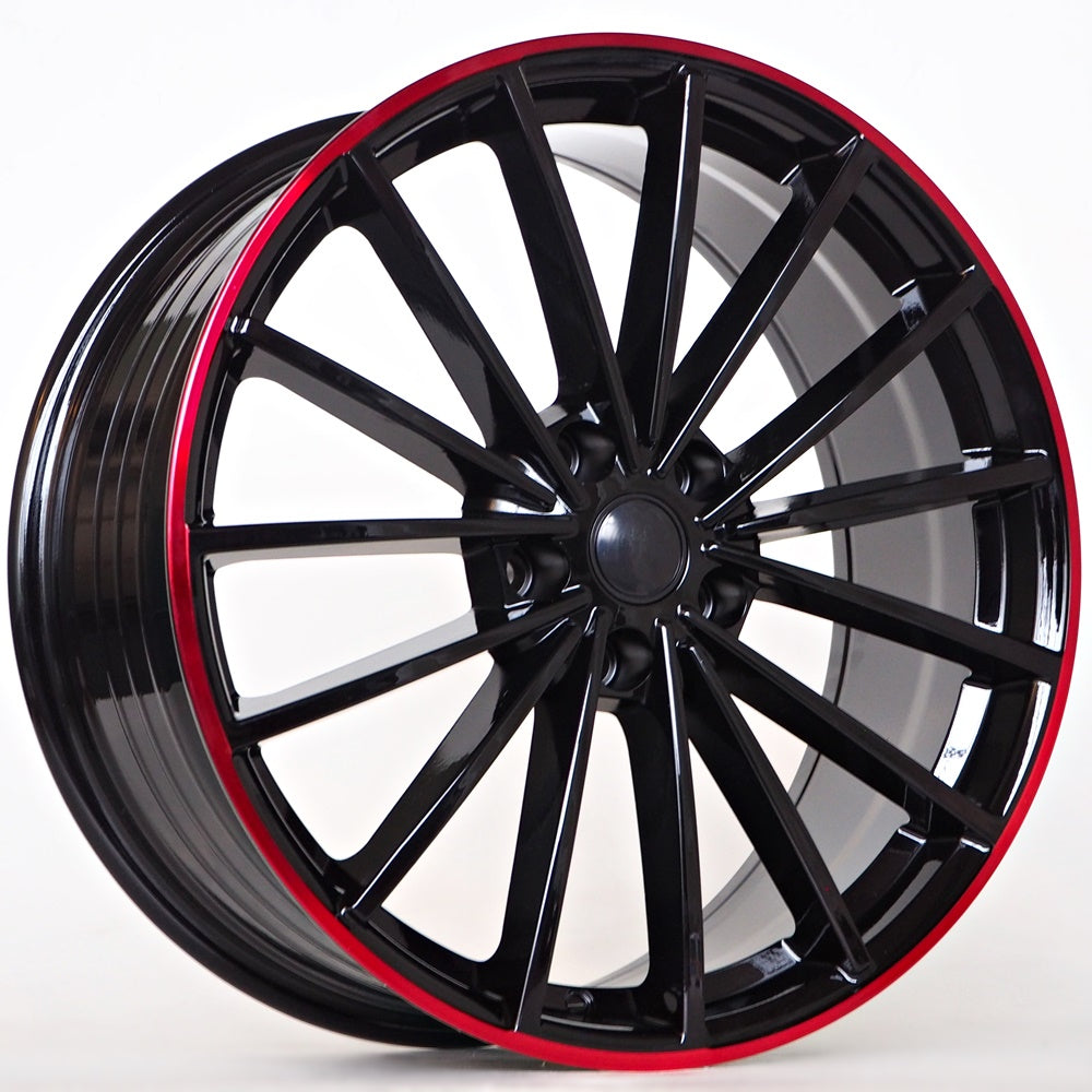 Alu kola pro Volkswagen Vegas 8x18 5x112 ET42 57.1 černá