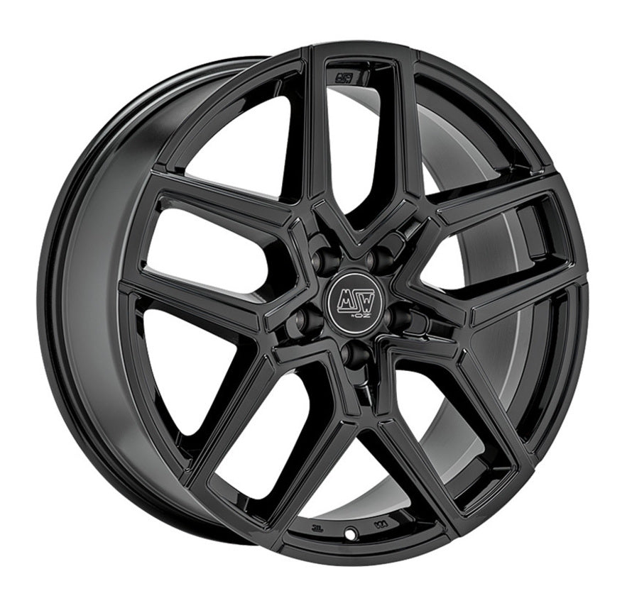 Alu kola MSW 52 8.5x20 5x120 ET41 Gloss Black | Wheelsup.cz
