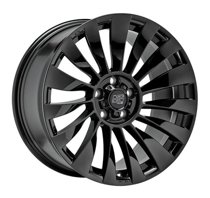 Alu kola MSW 37T 9.5x19 5x114.3 ET45 Gloss Black
