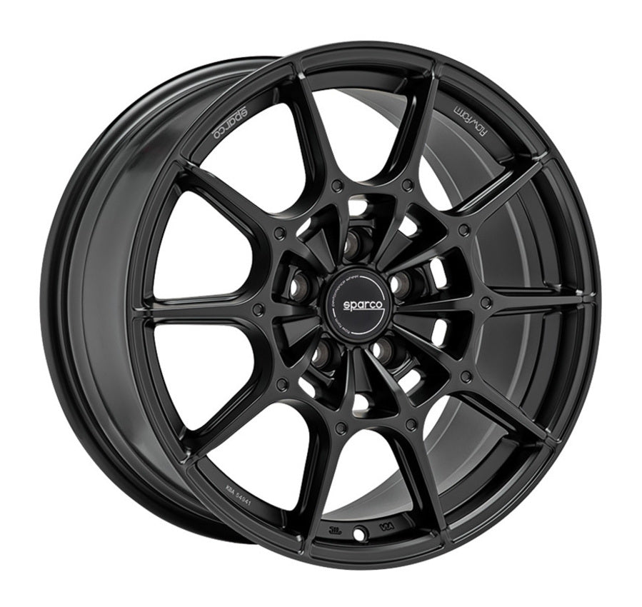 Alu kola SPARCO FF2 9x18 5x112 ET35 Matt Black | Wheelsup.cz