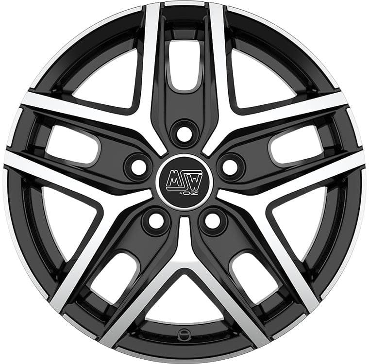 Alu kola MSW 40 8,5x20 5x108 ET50 73,1 Gloss Black Full Polished WheelsUp