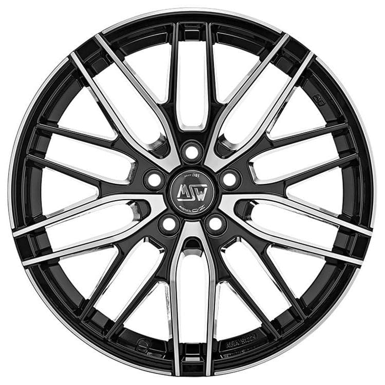 Alu kola MSW 72 8x18 5x112 ET50 73 černá WheelsUp