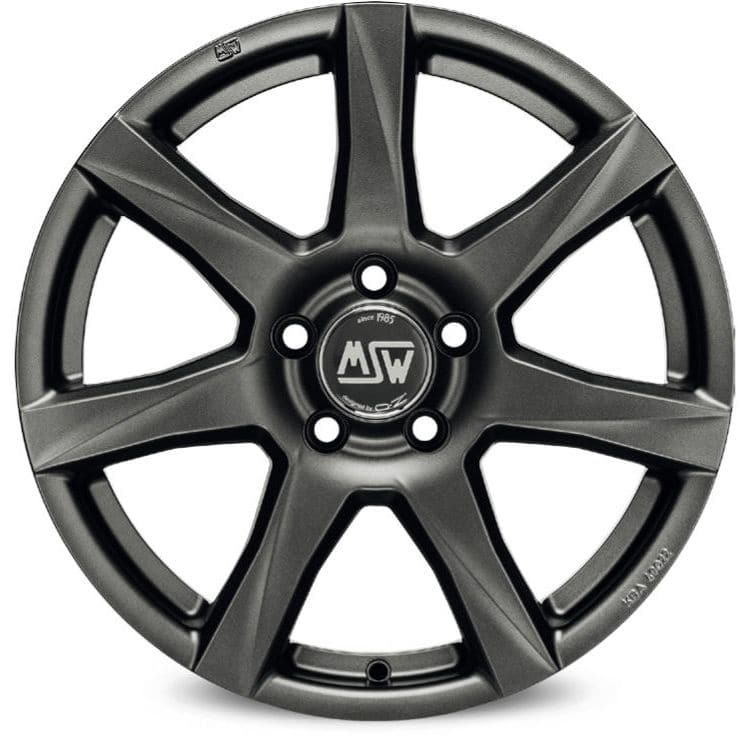 Alu kola MSW 77 8x18 5x120 ET45 72,56 Matt Dark Grey WheelsUp