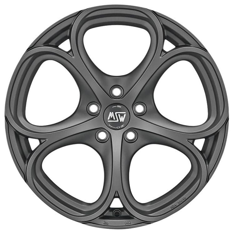 Alu kola MSW 82 8x19 5x110 ET33 65,06 Matt Gun Metal WheelsUp