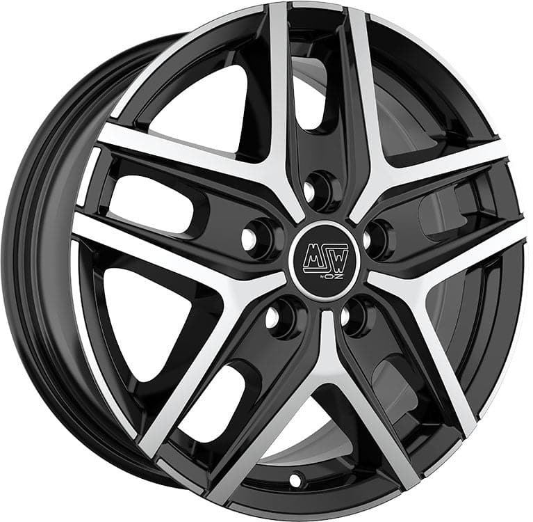 Alu kola MSW 40 8,5x20 5x120 ET34 72,6 černá WheelsUp