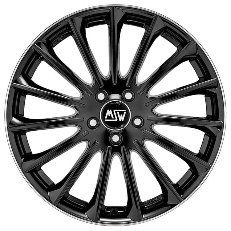 Alu kola MSW 30 7,5x17 5x112 ET48 73 černá WheelsUp