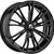 Alu kola MSW X2 MSW 6.5x15 3x112 ET30 Gloss Black