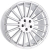 Alu kola HAXER HX010 10.5x21 5x120 ET40 72.6 Silver Shining