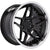 Alu kola HAXER SSA01 8.5x19 5x120 ET35 72.6 Black & Polished Lip