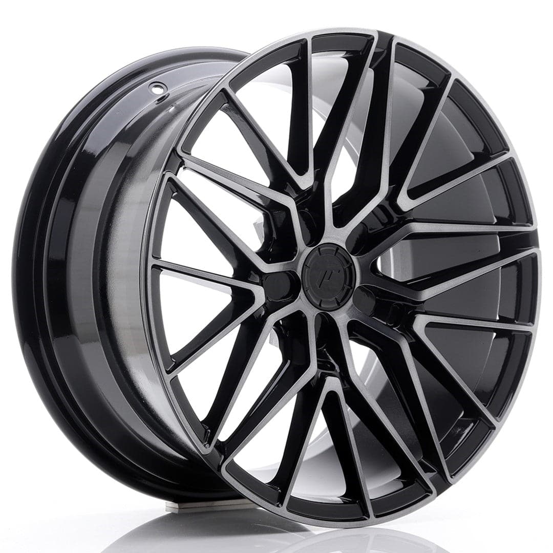 Alu kola Japan Racing JR38 18x9 ET20-45 5H BLANK Black Brushed w/Tinted Face WheelsUp