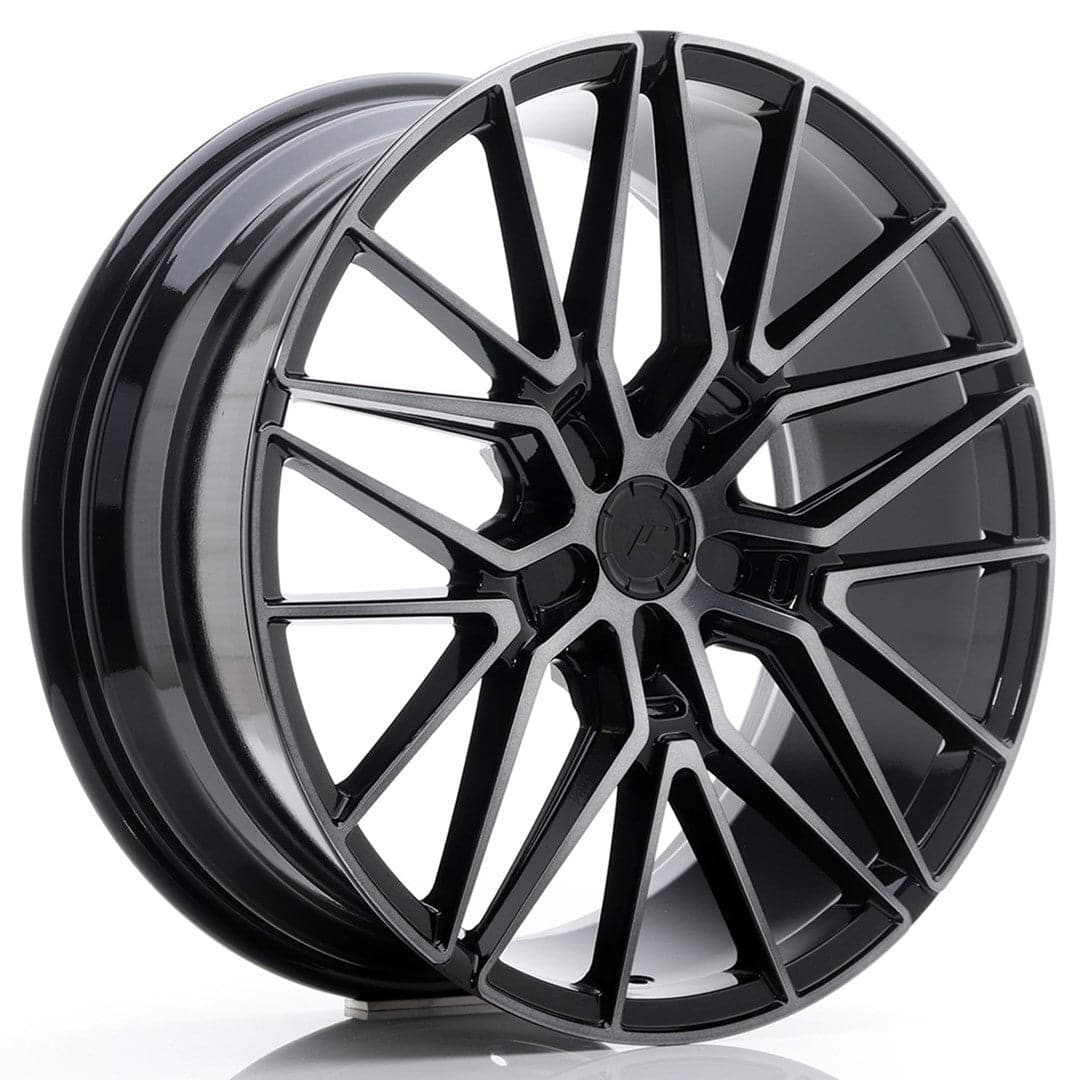 Alu kola Japan Racing JR38 20x8,5 ET20-45 5H BLANK Black Brushed w/Tinted Face WheelsUp