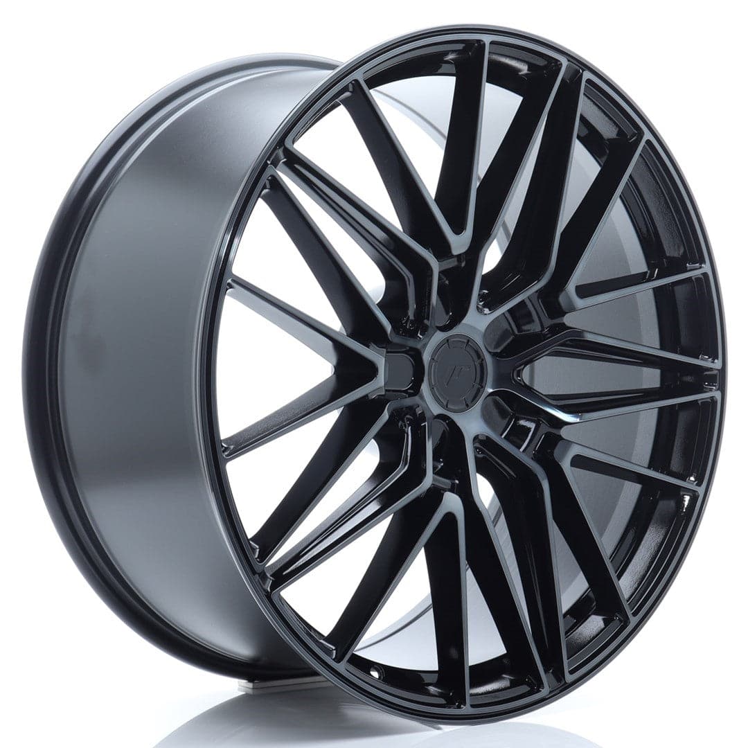 Alu kola Japan Racing JR38 22x10 ET20-57 5H BLANK Black Brushed w/Tinted Face WheelsUp