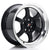 Alu kola Japan Racing JR12 15x7,5 ET26 4x100/114 Gloss Black