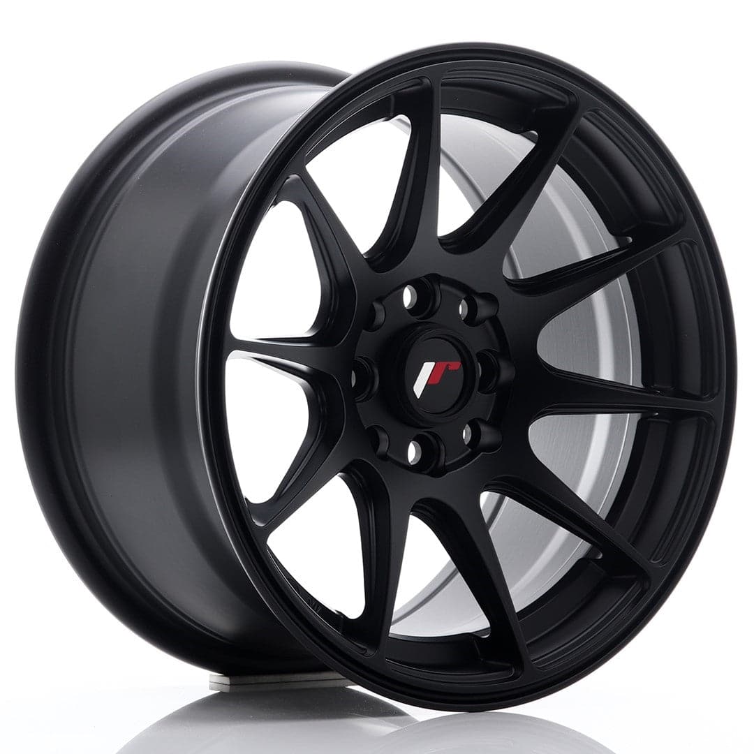 Alu kola Japan Racing JR11 15x8 ET25 4x100/114 Flat Black WheelsUp