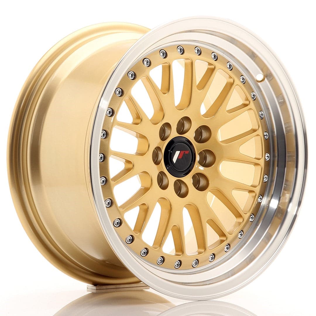 Alu kola Japan Racing JR10 16x8 ET20 4x100/108 Gold w/Machined Lip WheelsUp