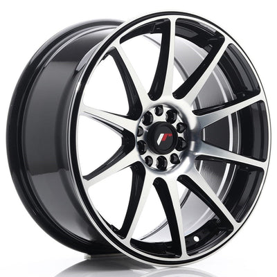 Alu kola Japan Racing JR11 18x8,5 ET40 5x112/114 Black Machined WheelsUp