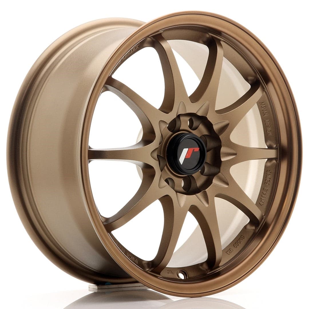 Alu kola Japan Racing JR5 16x7 ET30 4x100/108 Dark Anodized Bronze WheelsUp