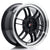 Alu kola Japan Racing JR7 16x7 ET38 4x100/114 Gloss Black w/Machined Lip
