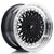 Alu kola Japan Racing JR9 15x7 ET20 4x100/108 Gloss Black w/Machined Lip