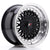 Alu kola Japan Racing JR9 15x8 ET20 4x100/108 Gloss Black w/Machined Lip