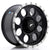Alu kola Japan Racing JRX4 17x8.5 ET20-35 BLANK Matt Black w/Machined Lip