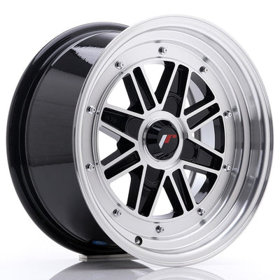 Alu kola Japan Racing JR31 15x7.5 ET20 4H BLANK Gloss Black Machined Face WheelsUp
