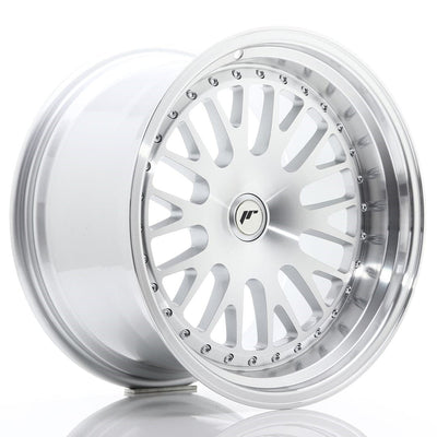 Alu kola Japan Racing JR10 18x10,5 ET12-25 BLANK Silver Machined Face WheelsUp