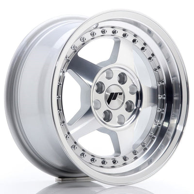 Alu kola Japan Racing JR6 15x7 ET35 4x100 Silver Machined Face WheelsUp