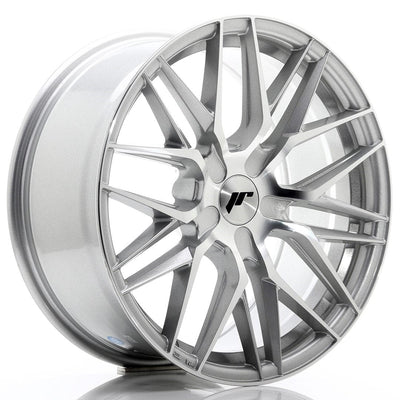 Alu kola Japan Racing JR28 18x8,5 ET20-40 5H BLANK Silver Machined Face WheelsUp