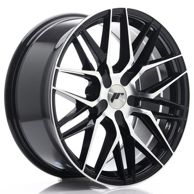 Alu kola Japan Racing JR28 18x8,5 ET20-40 5H BLANK Gloss Black Machined Face WheelsUp