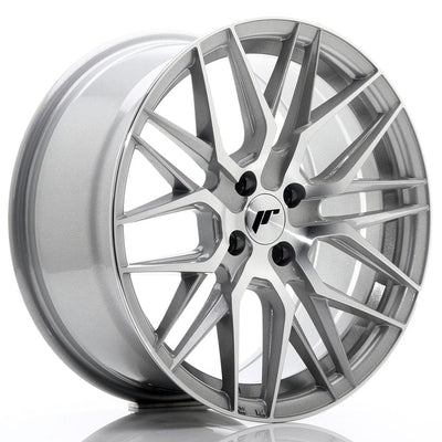 Alu kola Japan Racing JR28 17x8 ET40 4x100 Silver Machined Face WheelsUp