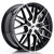 Alu kola Japan Racing JR28 17x8 ET25-40 BLANK Gloss Black Machined Face