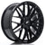 Alu kola Japan Racing JR28 21x9 ET15-45 5H BLANK Gloss Black